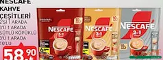 NESCAFE KAHVE ÇEŞİTLERİ NESCAFE KAHVE ÇEŞİTLERİ